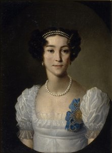 Portrait of Countess Anna Alexeyevna Orlova of Chesma 1785-1848, Early 19th century by Unbekannt