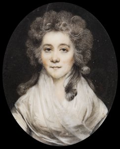 Portrait of Countess Anna Evgenyevna Obolenskaya 1778-1810, Late 18th century by Unbekannt