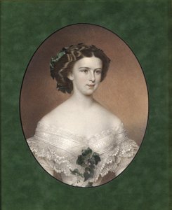 Portrait of Elisabeth of Bavaria, ca. 1854