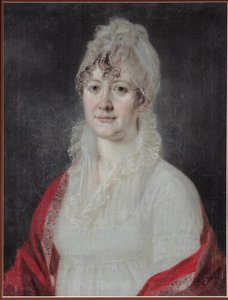 Portrait of Elizaveta Alexeevna Arsenyeva, née Stolypina by Unbekannt