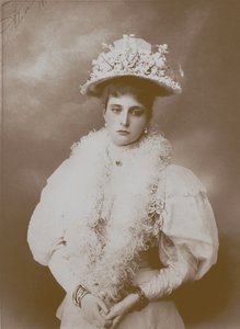 Portrait of Empress Alexandra Fyodorovna, the Wife of Tsar Nicholas II of Russia by Unbekannt