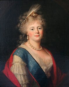 Portrait of Empress Maria Feodorovna by Unbekannt