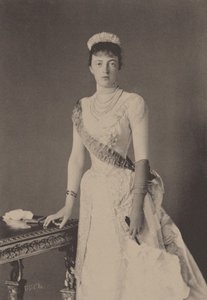 Portrait of Grand Duchess Anastasia Mikhailovna of Russia by Unbekannt