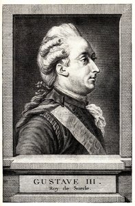 Portrait of Gustav III of Sweden