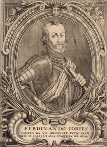 Portrait of Hernán Cortés, 1485-1547 by Unbekannt