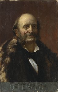 Portrait of Jacques Offenbach 1819-1880