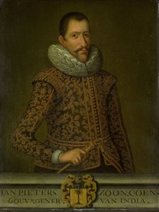 Portrait of Jan Pieterszoon Coen (1587-1629) by Unbekannt