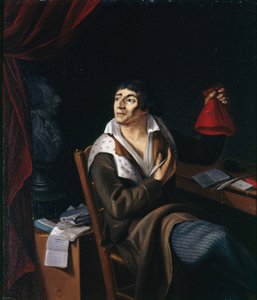 Portrait of Jean-Paul Marat 1743-1793 by Unbekannt