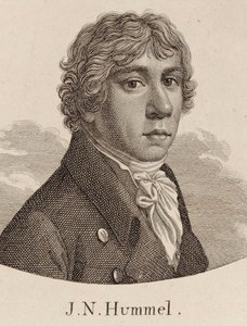 Portrait of Johann Nepomuk Hummel