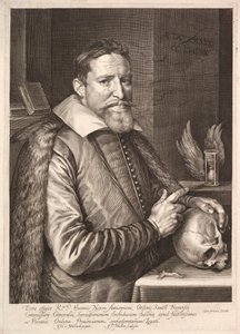 Portrait of Johannes Neyen, General of the Order of Franciscan Friars, Ambassador in Trier by Unbekannt