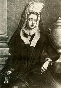 Portrait of Lady Fenwick, Showing Widows Mourning, 1695 by Unbekannt