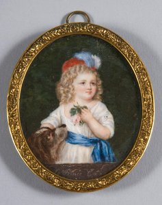 Portrait of Louis-Charles, Prince Royal of France