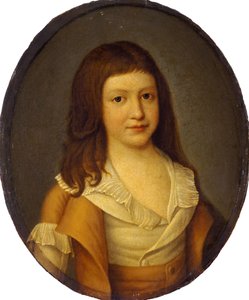 Portrait of Louis-Charles, Prince Royal of France 1785-1795, Early 1790s by Unbekannt