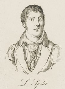 Portrait of Louis Spohr 1784-1859, c. 1830