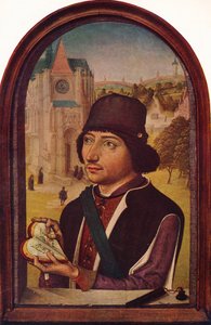 Portrait of Louis XI by Unbekannt