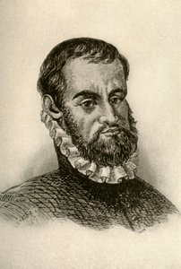 Portrait of Pedro Menendez de Aviles, Showing Spanish Dress