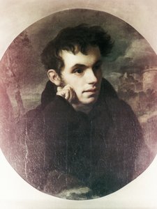 Portrait of Vasily Zhukovsky, Poet and Friend of Alexander Pushkin, painting by O. Kiprensky by Unbekannt