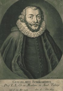 Portrait of Wilhelm Schickard 1592-1635 by Unbekannt