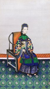 Portrait of a Chinese woman