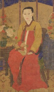Portrait of a Woman by Unbekannt