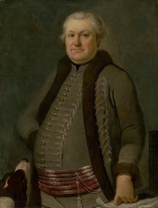 Portrait of a Zeman with a Dog