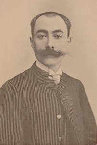 Portrait of pianist and composer André Messager 1853-1929 by Unbekannt