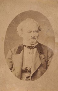 Portrait of pianist and composer Ferenc Erkel 1810-1893, c. 1875 by Unbekannt