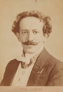 Portrait of Pianist and Composer Georg Liebling, c. 1900