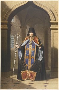 Portrait of the Archimandrite Photius of Russia 1792-1838, 1820s by Unbekannt