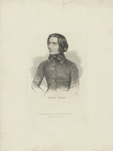 Portrait of the Composer Franz Liszt