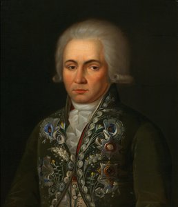 Portrait of the Poet Gavrila R. Derzhavin 1743-1816, 1790s