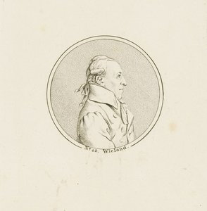Portrait of the Poet and Writer Christoph Martin Wieland
