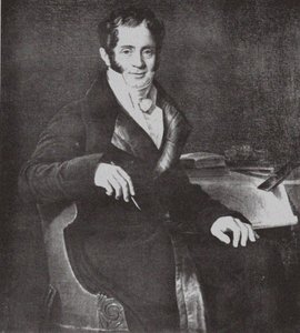 Portrait of the Architect Carlo Rossi 1775-1849 (after Ch. Mitoire) by Unbekannt