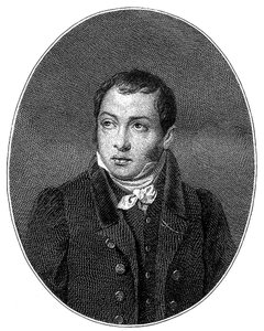 Portrait of the Author Faddei Bulgarin by Unbekannt