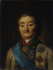 Portrait of Count Alexey Grigoryevich Orlov of Chesma by Unbekannt