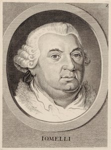Portrait of the Composer Niccolò Jommelli by Unbekannt