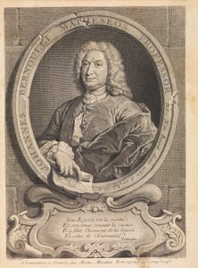 Portrait of the mathematician Johann Bernoulli