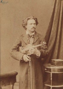 Portrait of the Violinist and Composer Frantisek Ondricek by Unbekannt