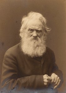 Posed Portrait of an Old Man, Landskrona, Sweden, 1910 by Unbekannt