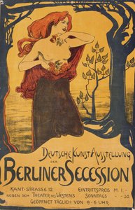 Poster for the Berlin Secession Exhibition