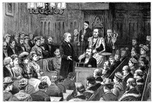 Presentation of the Freedom of the City to Mr. Gladstone, 1877 by Unbekannt