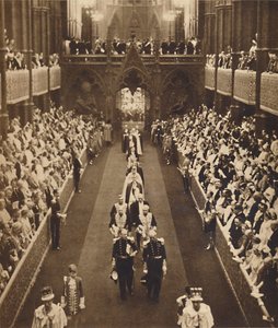 Prime Ministers in the Abbey, May 12, 1937