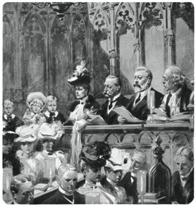 Prince Albert at the Abbey Thanksgiving Service for His Parents