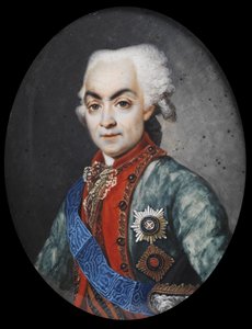 Prince Nikolai Vasilyevich Repnin 1734-1801 by Unbekannt
