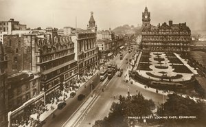 Princes Street Looking East, Edinburgh