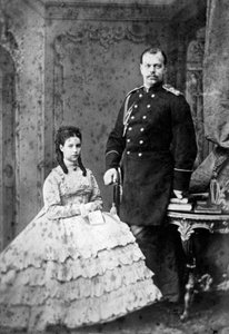 Princess Dagmar of Denmark and Grand Duke Alexander Alexandrovich of Russia