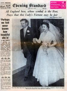 Princess Margaret marries Antony Armstrong-Jones, 6 May 1960