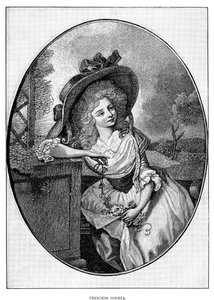 Princess Sophia, Fifth Daughter of George III, 19th century by Unbekannt