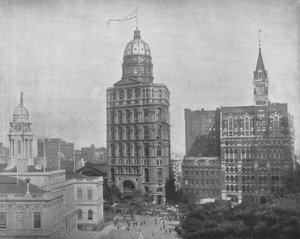 Printing House Square, New York, USA, c1900