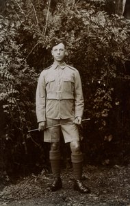 Private Nelson, 5th East Surrey Regiment, Chakrata, India by Unbekannt